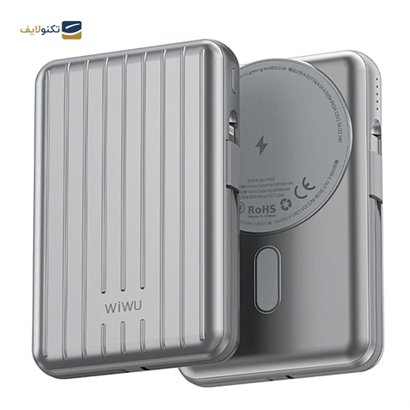 پاوربانک ویوو مدل Trunk Series Power Bank PP03 ظرفیت 10000 میلی آمپر ساعت - 