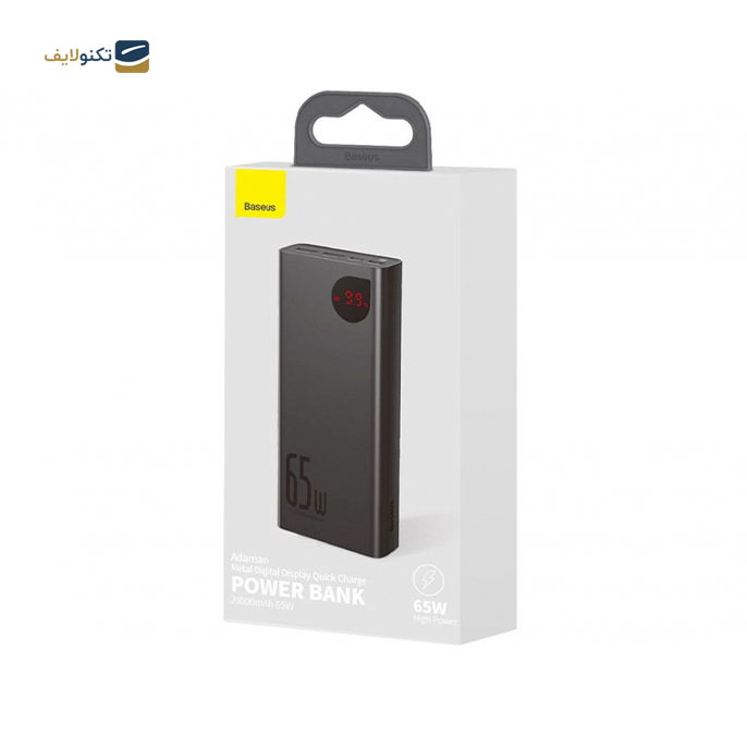  پاوربانک باسئوس مدل PPIMDA ظرفیت 20000 میلی آمپر ساعت  - Baseus PPIMDA-D03 20000mah Powerbank