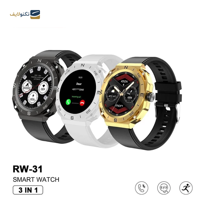 ساعت هوشمند هاینو تکو مدل RW-31 - Haino Teko RW-31 Smartwatch