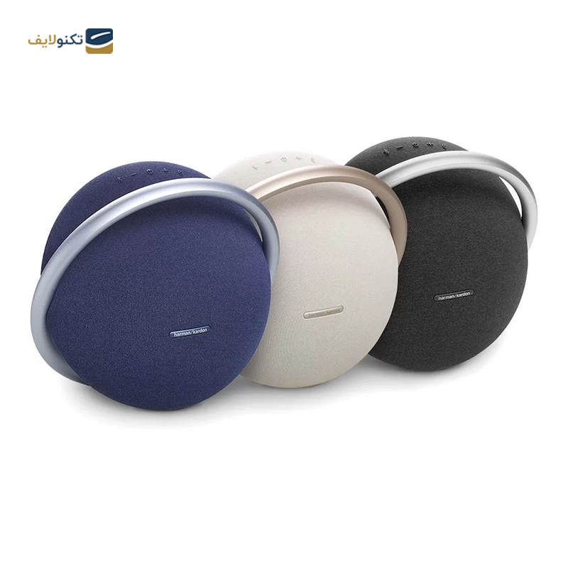 اسپیکر بلوتوثی قابل حمل هارمن کاردن مدل Onyx Studio 8 - Harman Kardon Onyx Studio 8 Portable Bluetooth Speaker