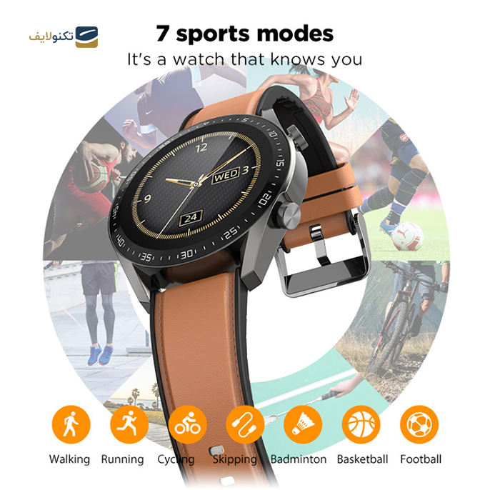 ساعت هوشمند جی تب مدل GT1  - G-tab GT1 SmartWatch