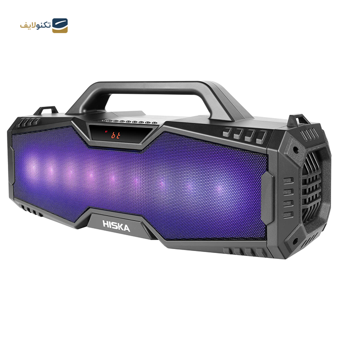 اسپیکر بلوتوثی قابل حمل هیسکا مدل B162 - Hiska B162 Multimedia Boombox Speaker