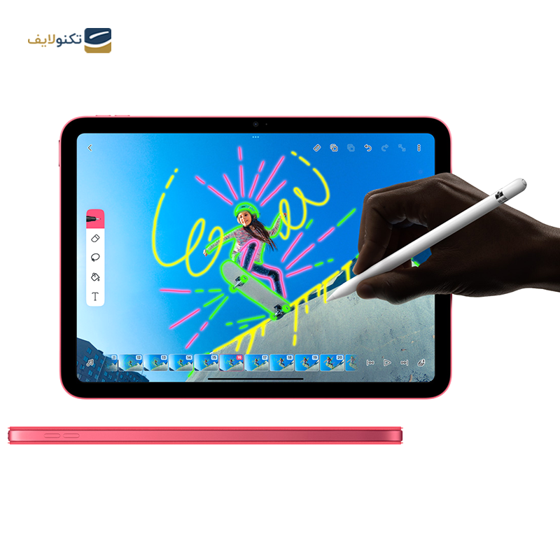 تبلت اپل مدل iPad 10th Gen (2022) Wi-Fi ظرفیت 64 گیگابایت رم 4 گیگابایت - Apple iPad 10th Gen (2022) Wi-Fi 64GB/4GB