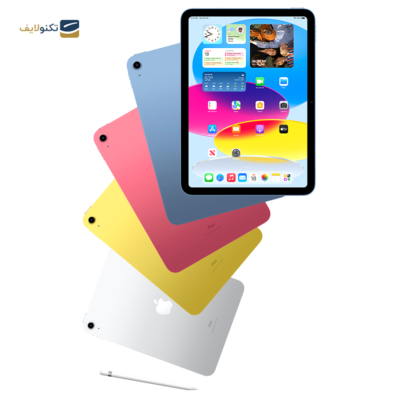 تبلت اپل مدل iPad 10th Gen (2022) Wi-Fi ظرفیت 64 گیگابایت رم 4 گیگابایت - Apple iPad 10th Gen (2022) Wi-Fi 64GB/4GB
