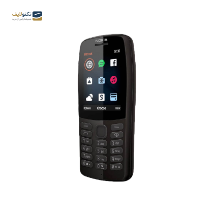 گوشی موبايل نوکيا مدل 210 (2019) ظرفیت 16 مگابایت	- رم 16 مگابایت	 - Nokia 210 (2019) Dual SIM